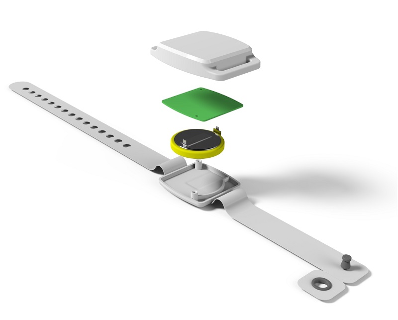 戰“疫”黑科技再添一員——iBeacon定位手環