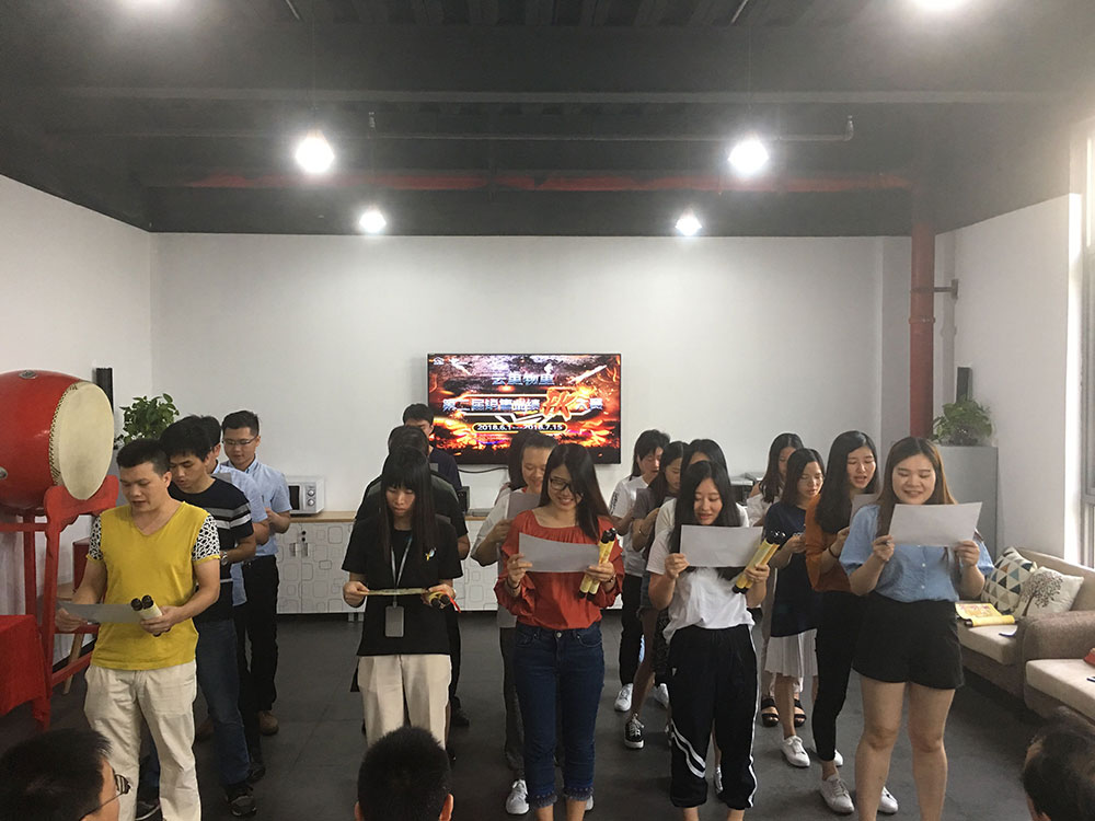 MG不朽情緣物里2018年第二屆銷售業績PK大賽正式啟動!